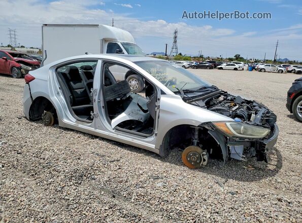 KMHD84LF6JU609570 2018 HYUNDAI ELANTRA Silver წინა მარჯვენა