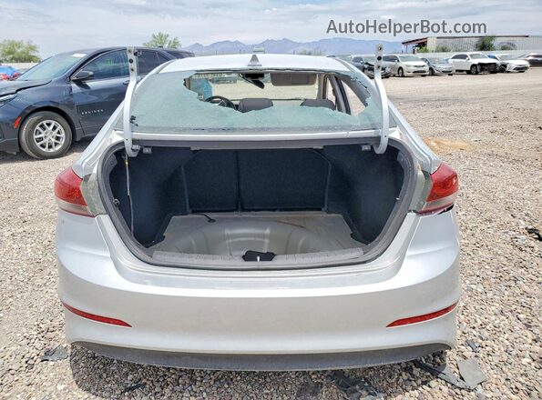 KMHD84LF6JU609570 2018 HYUNDAI ELANTRA Silver უკანა ხედი