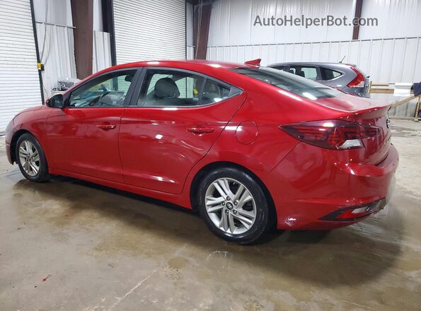 KMHD84LF6KU849235 2019 HYUNDAI ELANTRA Красный Задняя левая четверть