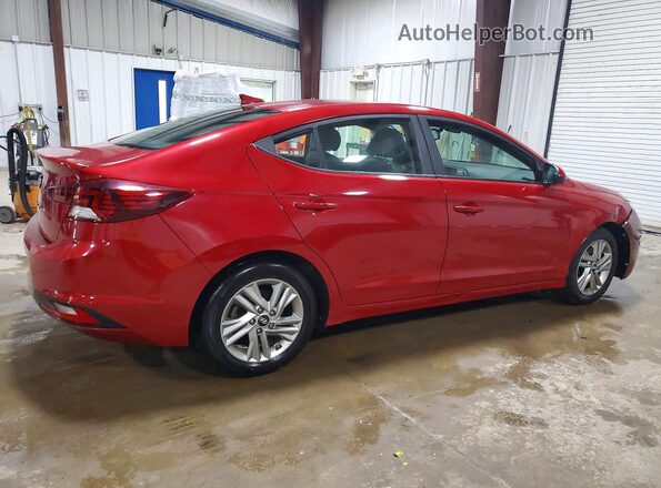 KMHD84LF6KU849235 2019 HYUNDAI ELANTRA Красный Задняя правая четверть