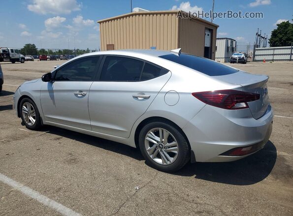 KMHD84LF6KU875074 2019 HYUNDAI ELANTRA Silver Задня ліва чверть