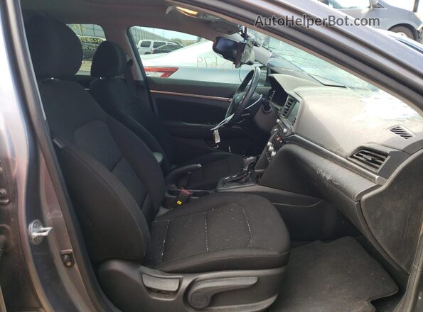 KMHD84LF6KU888455 2019 HYUNDAI ELANTRA Серебряный Вид спереди