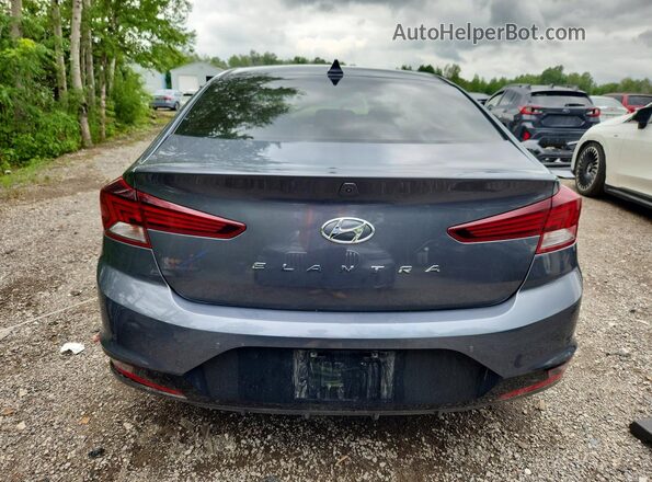 KMHD84LF6LU001731 2020 HYUNDAI ELANTRA Серый Вид сзади