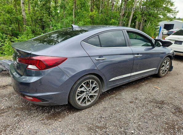 KMHD84LF6LU001731 2020 HYUNDAI ELANTRA Серый Задняя правая четверть