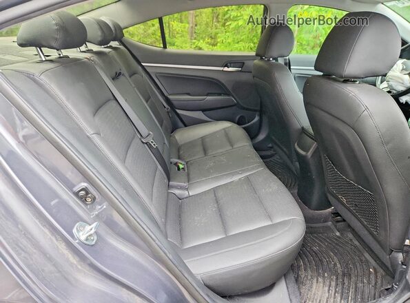KMHD84LF6LU001731 2020 HYUNDAI ELANTRA Серый Вид задних сидений