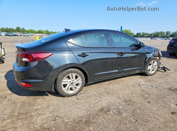 KMHD84LF6LU927725 2020 HYUNDAI ELANTRA Black Tył prawy