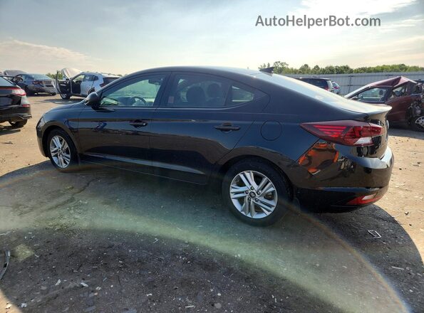 KMHD84LF6LU927725 2020 HYUNDAI ELANTRA Black Tył lewy