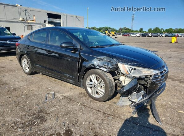 KMHD84LF6LU927725 2020 HYUNDAI ELANTRA Black Przód prawy