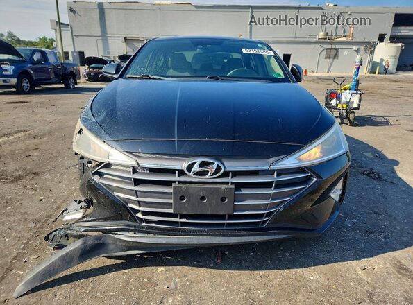 KMHD84LF6LU927725 2020 HYUNDAI ELANTRA Black Widok z przodu