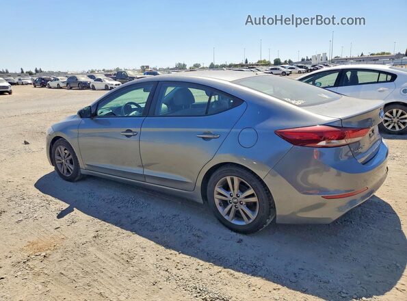 KMHD84LF7HU063002 2017 HYUNDAI ELANTRA Gray Հետևի ձախ