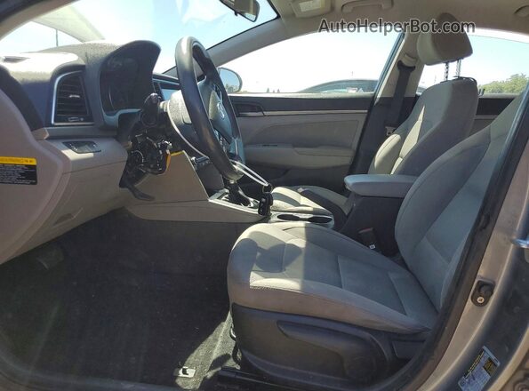 KMHD84LF7HU063002 2017 HYUNDAI ELANTRA Gray Սալոնի դիմացի տեսք