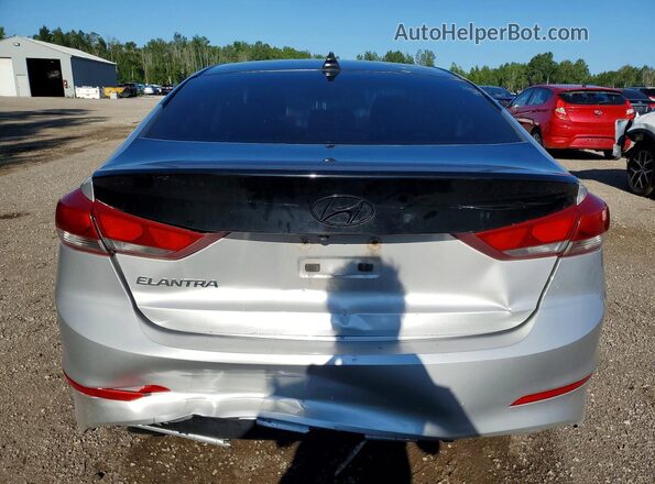 KMHD84LF7HU193376 2017 HYUNDAI ELANTRA Silver Vista trasera