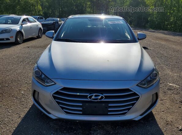 KMHD84LF7HU193376 2017 HYUNDAI ELANTRA Silver Vista frontal