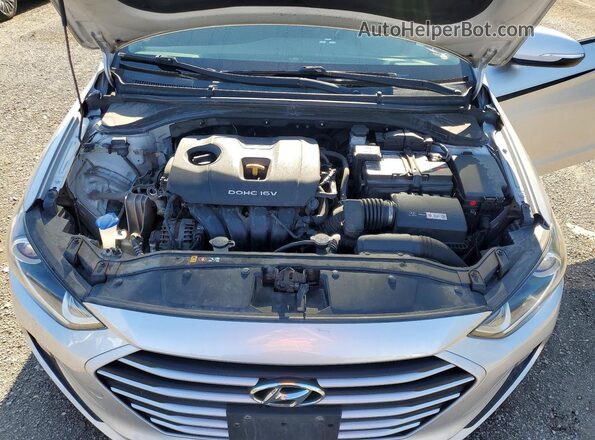 KMHD84LF7HU193376 2017 HYUNDAI ELANTRA Silver Vista interior trasera