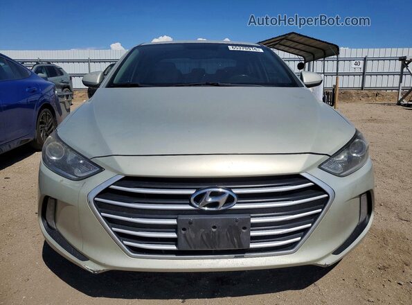 KMHD84LF7HU238431 2017 HYUNDAI ELANTRA Beige Widok z przodu