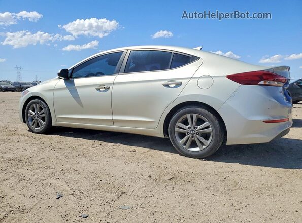 KMHD84LF7HU238431 2017 HYUNDAI ELANTRA Beige Tył lewy
