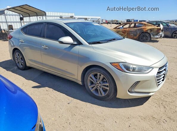 KMHD84LF7HU238431 2017 HYUNDAI ELANTRA Beige Przód prawy