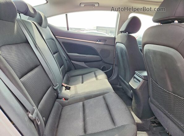 KMHD84LF7HU247050 2017 HYUNDAI ELANTRA Silver Rear seats view