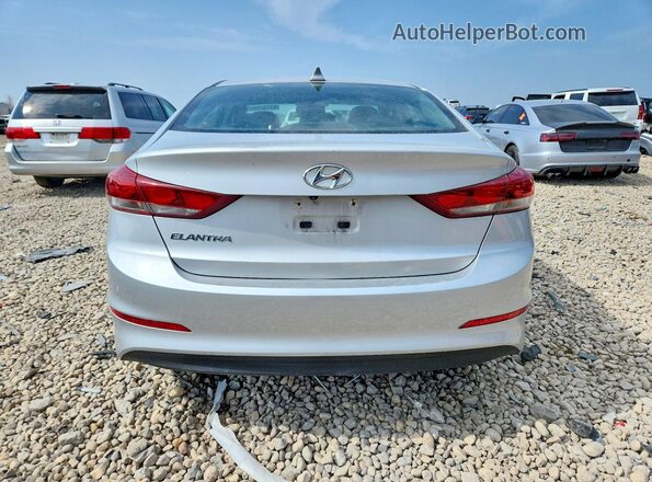 KMHD84LF7HU247050 2017 HYUNDAI ELANTRA Silver Rear view