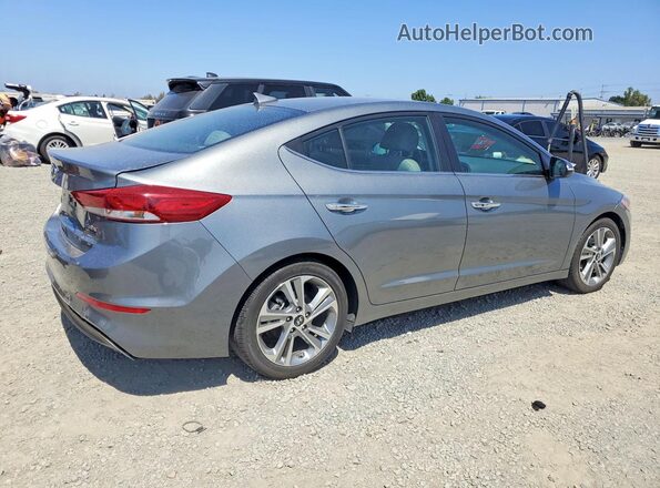 KMHD84LF7HU328839 2017 HYUNDAI ELANTRA Gray უკანა მარჯვენა