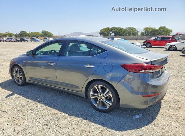 KMHD84LF7HU328839 2017 HYUNDAI ELANTRA Gray უკანა მარცხენა