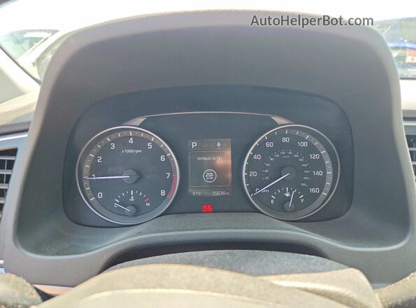 KMHD84LF7HU328839 2017 HYUNDAI ELANTRA Gray ხელსაწყოთა პანელის ხედი