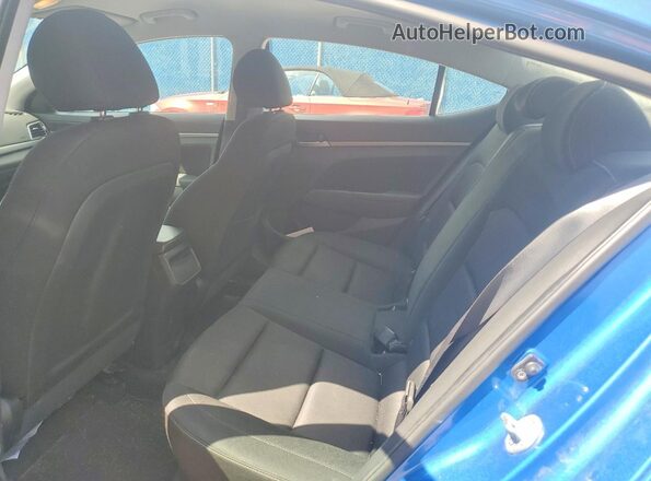 KMHD84LF7HU329229 2017 HYUNDAI ELANTRA Синий Вид задних сидений