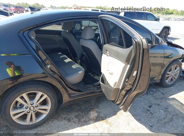 KMHD84LF7JU523359 2018 HYUNDAI ELANTRA Black Вид наклейки з VIN-кодом