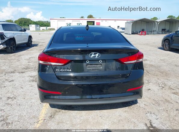 KMHD84LF7JU523359 2018 HYUNDAI ELANTRA Black 