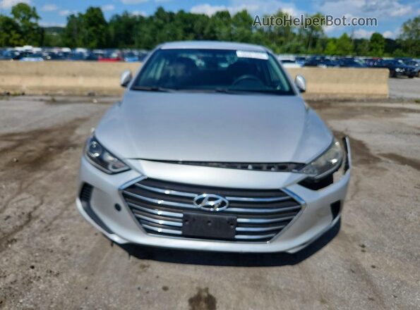KMHD84LF7JU534118 2018 HYUNDAI ELANTRA Серебряный Вид спереди