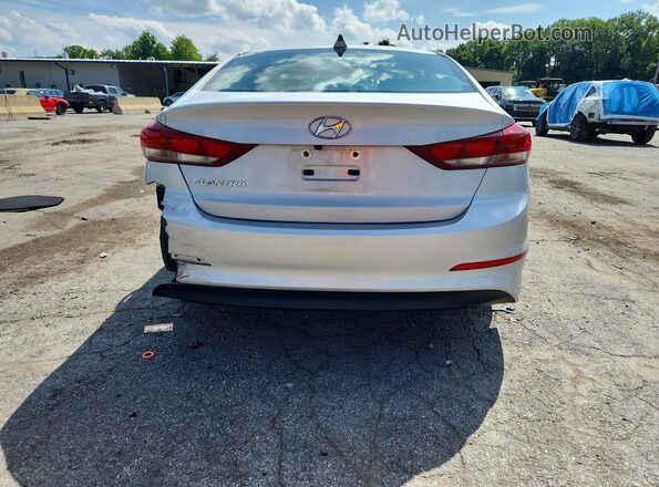 KMHD84LF7JU534118 2018 HYUNDAI ELANTRA Серебряный Вид сзади