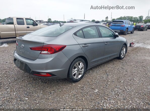 KMHD84LF7KU791927 2019 HYUNDAI ELANTRA Gray Tył prawy