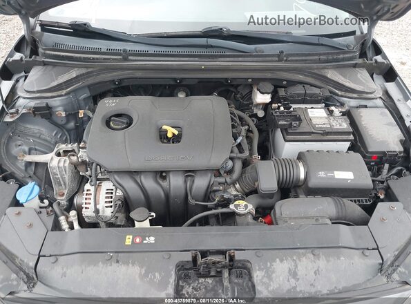 KMHD84LF7KU791927 2019 HYUNDAI ELANTRA Gray Widok z tyłu