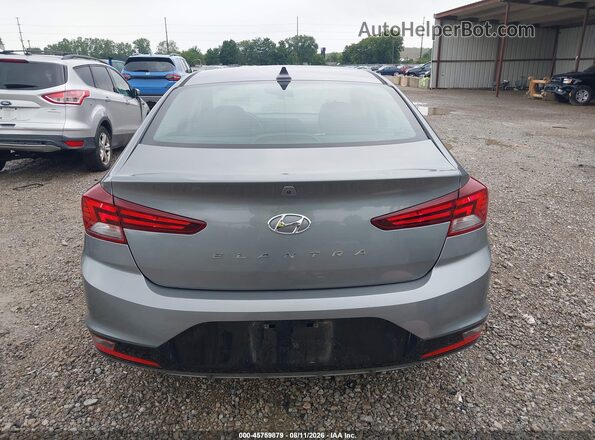 KMHD84LF7KU791927 2019 HYUNDAI ELANTRA Gray 