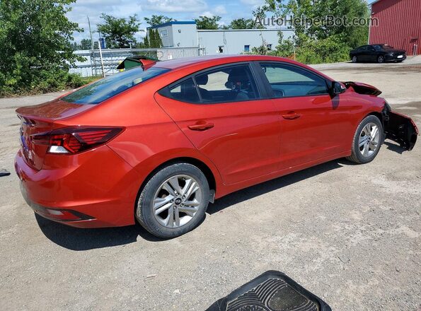 KMHD84LF7KU857411 2019 HYUNDAI ELANTRA Red Вид спереду