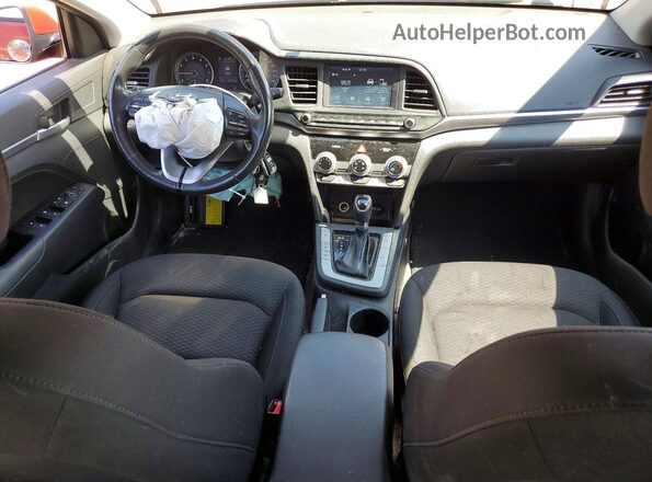 KMHD84LF7KU857411 2019 HYUNDAI ELANTRA Red 