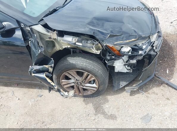 KMHD84LF7KU875584 2019 HYUNDAI ELANTRA Black წინა ხედი