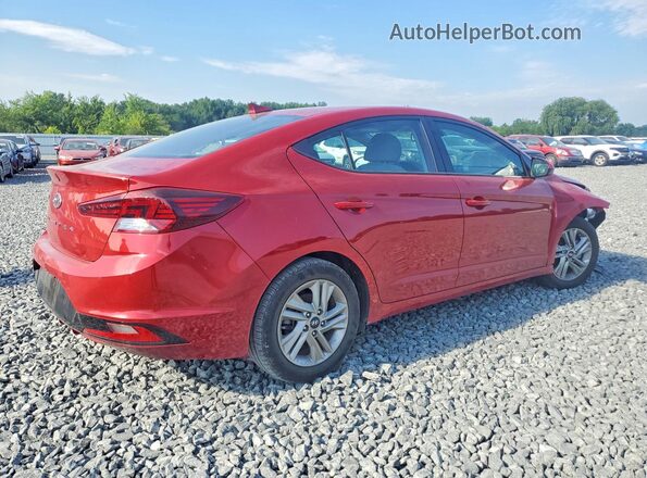 KMHD84LF7LU002449 2020 HYUNDAI ELANTRA Red Rear right