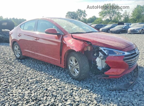 KMHD84LF7LU002449 2020 HYUNDAI ELANTRA Red Front right