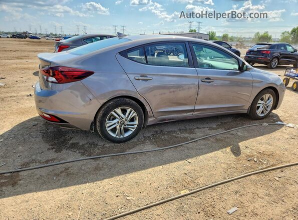 KMHD84LF7LU022698 2020 HYUNDAI ELANTRA Gray Հետևի աջ
