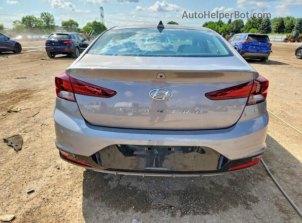 KMHD84LF7LU022698 2020 HYUNDAI ELANTRA Gray Հետևի տեսք