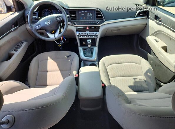 KMHD84LF7LU022698 2020 HYUNDAI ELANTRA Gray Առջևի վահանակի տեսք