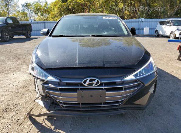 KMHD84LF7LU101563 2020 HYUNDAI ELANTRA Черный Вид щитка приборов