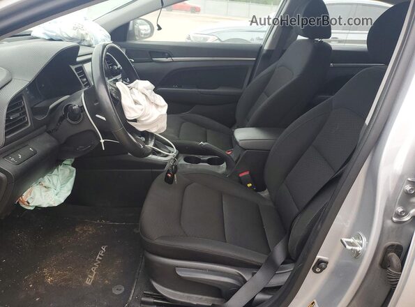 KMHD84LF7LU933257 2020 HYUNDAI ELANTRA Silver Vista interior delantera