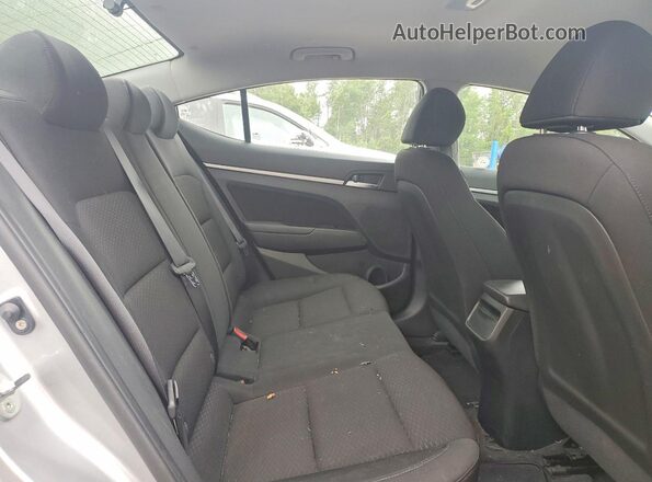 KMHD84LF7LU933257 2020 HYUNDAI ELANTRA Silver Vista de los asientos traseros