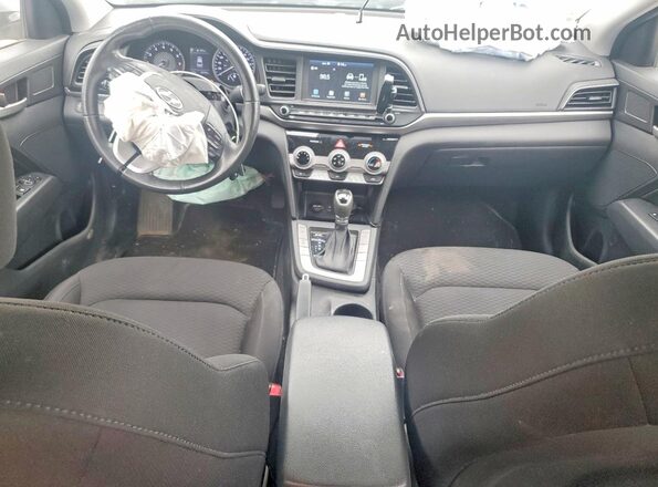 KMHD84LF7LU933257 2020 HYUNDAI ELANTRA Silver Vista del salpicadero