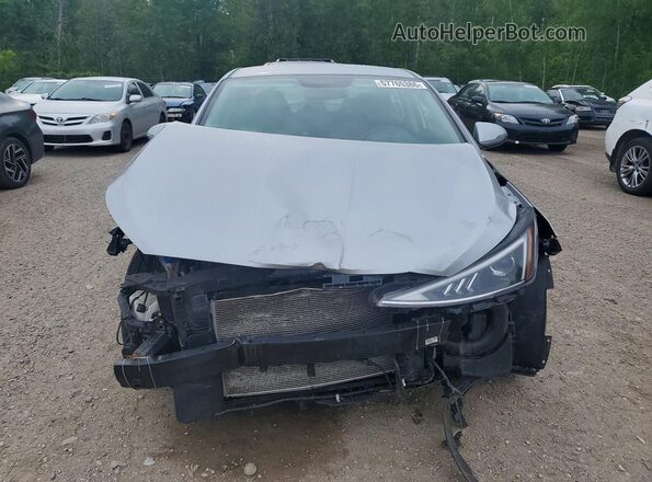 KMHD84LF7LU933257 2020 HYUNDAI ELANTRA Silver Vista frontal