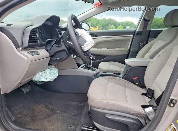 KMHD84LF7LU938751 2020 HYUNDAI ELANTRA Silver Vista interior delantera