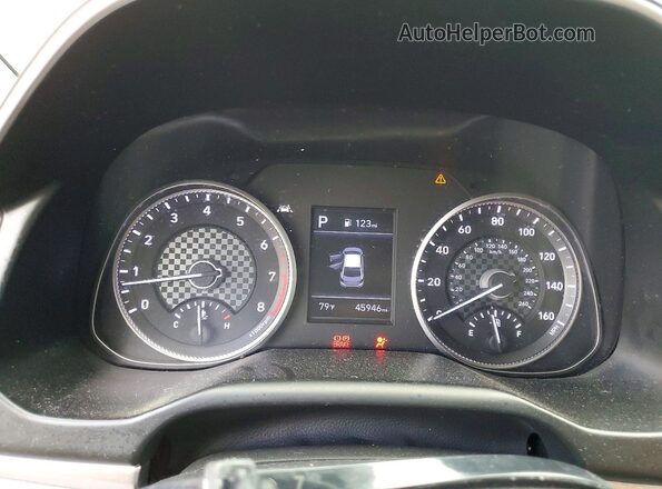 KMHD84LF7LU938751 2020 HYUNDAI ELANTRA Silver Vista del cuadro de instrumentos