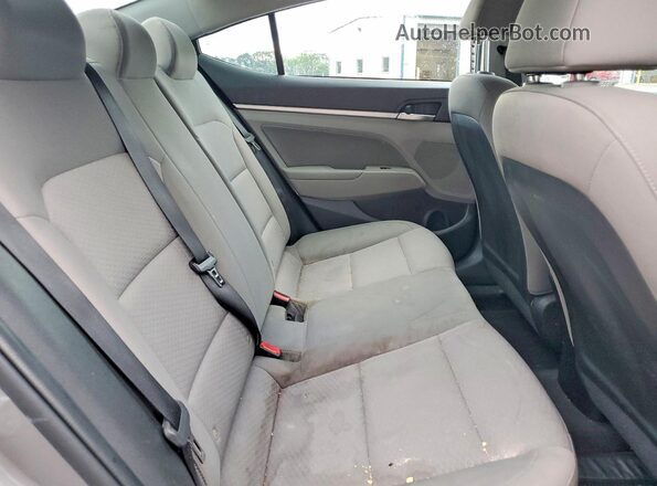 KMHD84LF7LU938751 2020 HYUNDAI ELANTRA Silver Vista de los asientos traseros
